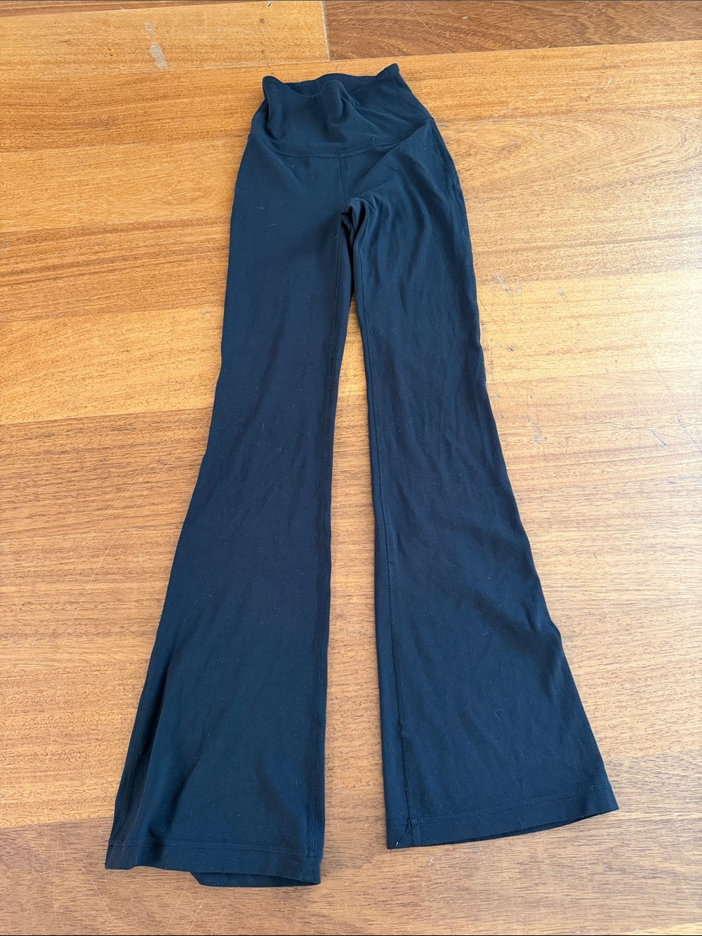 lululemon athletica Black High-Rise Flare Yoga Pants